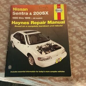Haynes Repair Manual for Nissan Sentra & 200SX  1995 thru 1999